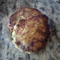 A picture of Fried Avocado Patties.