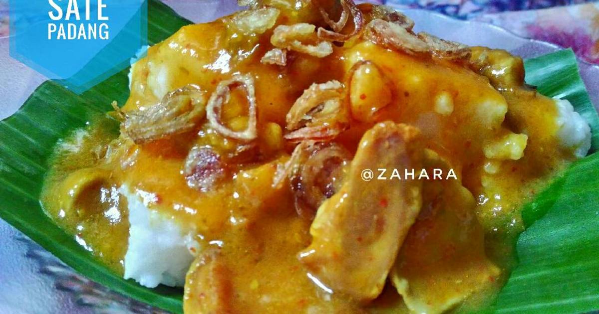 Resep (Tanpa Tusuk) Sate Padang oleh Zahara - Cookpad