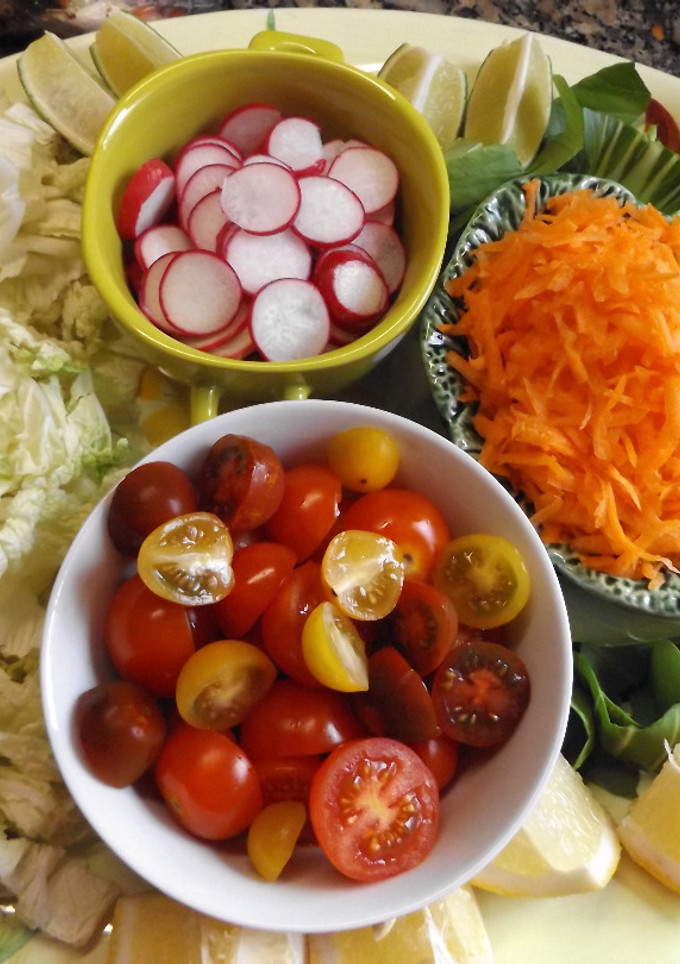 Una foto de Ensalada particular