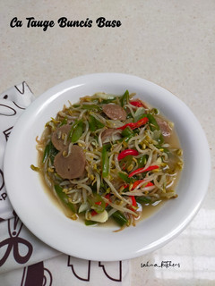 Foto resep Ca Tauge Buncis Baso