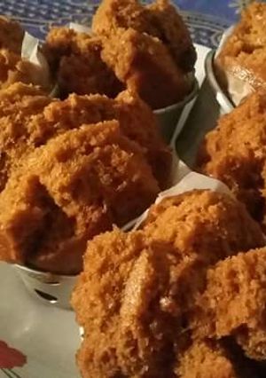 Foto resep Bolu kukus gula merah merekah