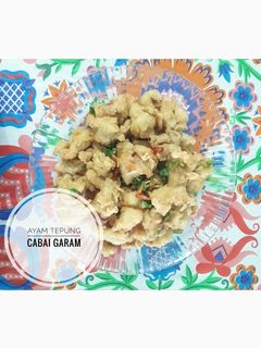 Foto resep Ayam Tepung Cabai Garam
