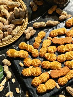 صورة لوصفة كوكيز الفول السوداني 🥜