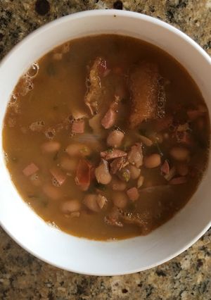 Una foto de Frijoles puercos