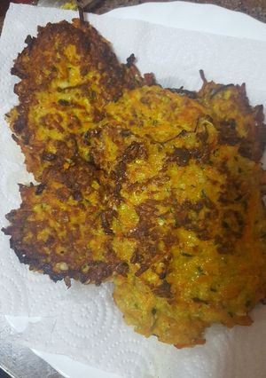 Una foto de Croquetas de zanahoria y zapallito