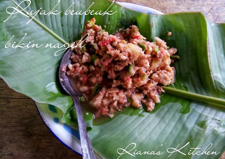 #Rujak Beubeuk ala kampung halaman