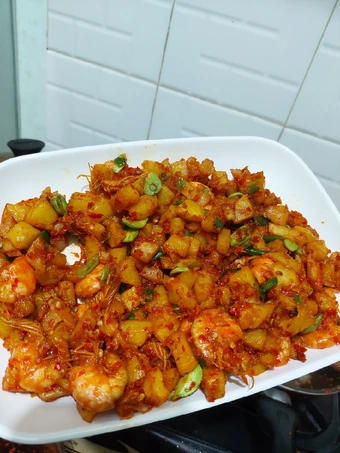 Easy Ways Prepare Recipes Sambel udang pete the Delicious Delicious.