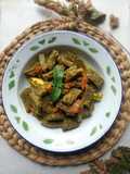 Oseng Dage Pedes Bumbu Kuning