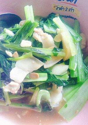 รูปของ กวางตุ้งผัดหมูสามชั้น