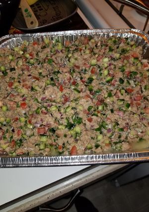 A picture of Tuna Ceviche Salad.