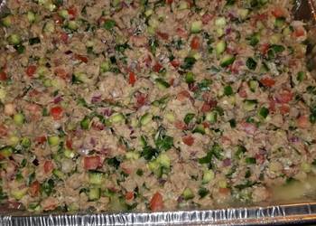 Popular Cuisine Tuna Ceviche Salad Most Delicious