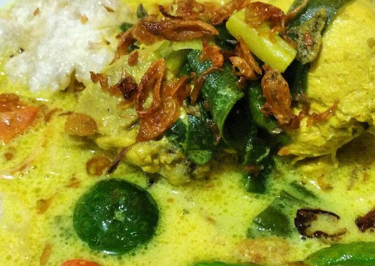 Resep Soto ayam santan versi saya Anti Gagal