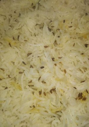 A picture of Jeera Rice.