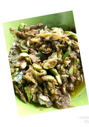 Foto resep Sambal Ijo Teri Petai