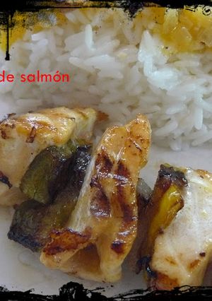Foto principal de Brochetas de salmón