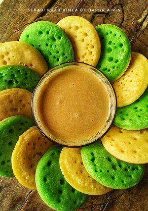 Foto resep Serabi kuah kinca