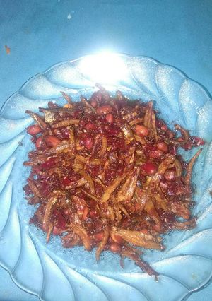 Foto resep Sambalado teri kacang