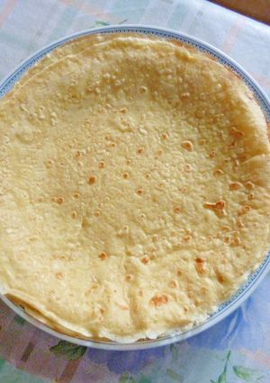 Una foto de Panqueques sin gluten con harina de garbanzos