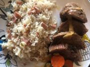 Una foto de choclillo carne