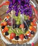 Gelatina Canasta con frutas🌺