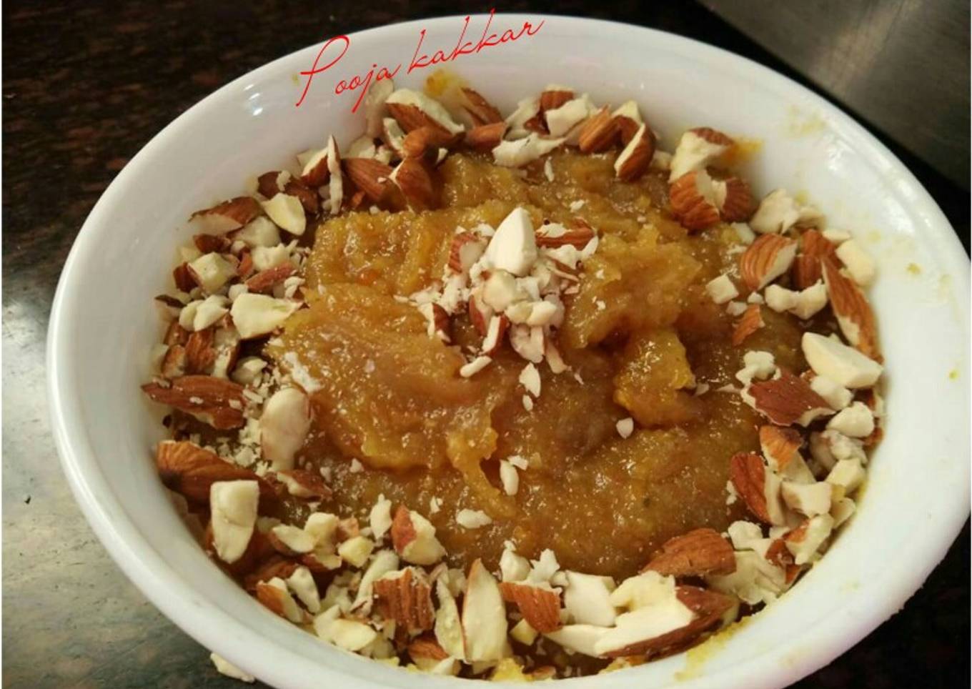 Roasted Moong Dal Halwa