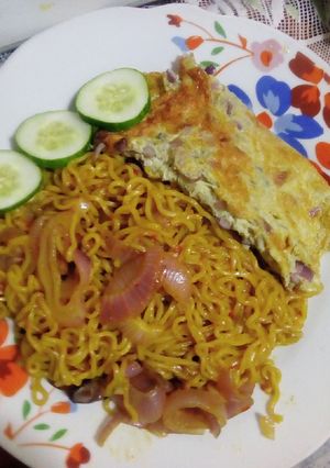 A picture of Stewed noodles.