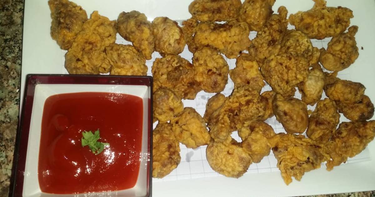 Chicken popcorn Recipe by Hadia Hassan 😍 Cookpad