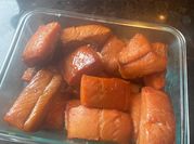 A picture of fish brine