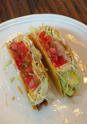 A picture of Ground Beef Tacos.