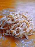 Fideos caseros sin máquina