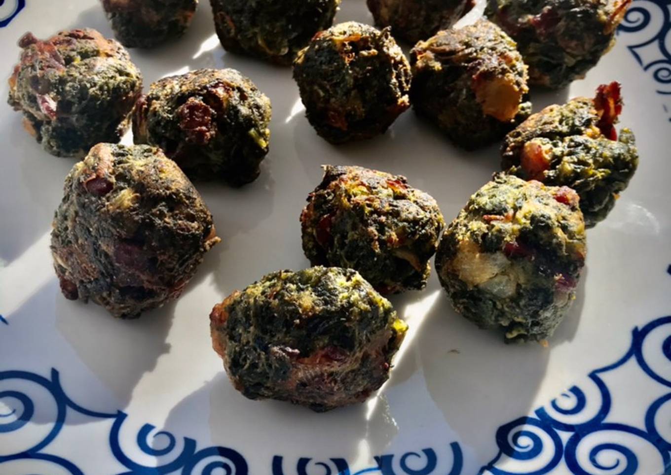 Albóndigas ibéricas de grelos