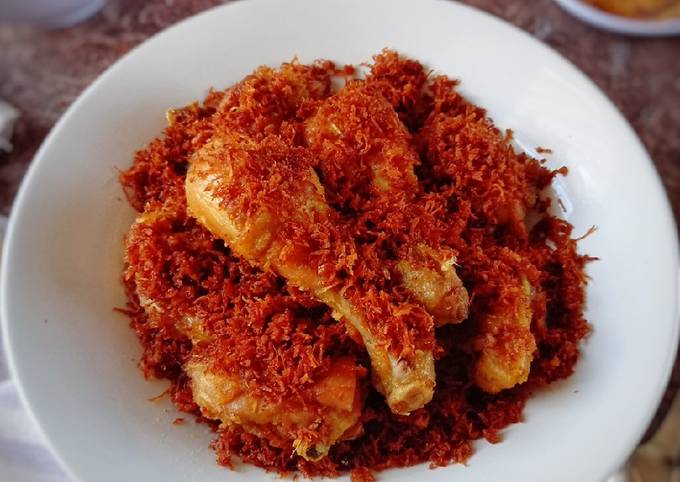 Resep Ayam Goreng Serundeng, Bisa Manjain Lidah