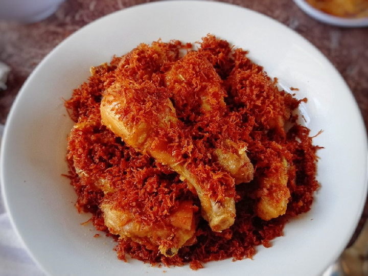 Resep Ayam Goreng Serundeng, Bisa Manjain Lidah