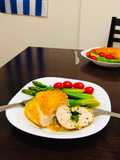 Chuletas de pollo estilo Kiev Котлета по-київськи котлета по-киевски🇷🇺🇺🇦🇺🇾🇯🇵チキンキエフ