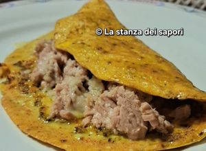Foto di Omelette al tonno e curcuma 🐠💛