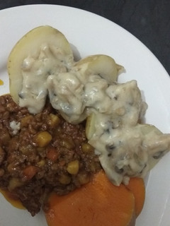 A picture of Mushroom sauce.