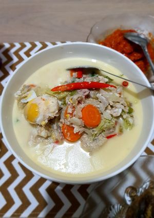 Foto resep Gulai Putih / Manih Lobak Kol Padang