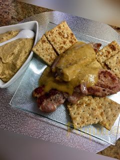 Una foto de Contramuslos 🍗 de pavo con salsa de cacahuete 🥜