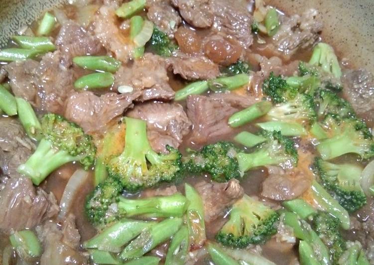 Cara Memasak Tumis Brokoli Daging Saos Teriyaki Untuk Pemula!