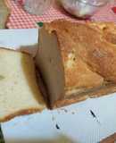 Pan de molde lactal de harina de yuca y maicena