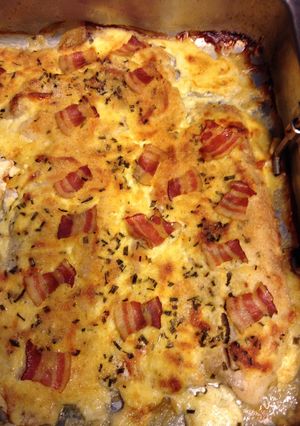 Tepsis pangasius hal recept fotója