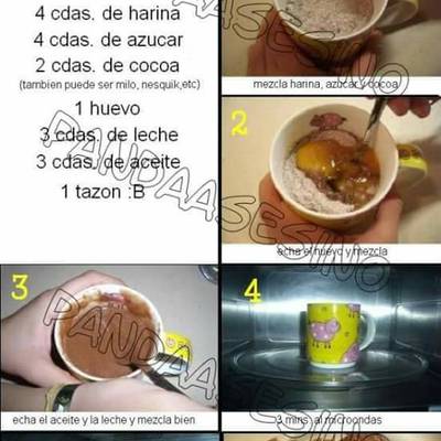 Brownie express de chocolate Receta de Maria Javiera Zamora Fernandez-  Cookpad