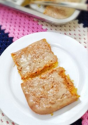 صورة لوصفة بسبوسة بالشعيرية 🍹😋