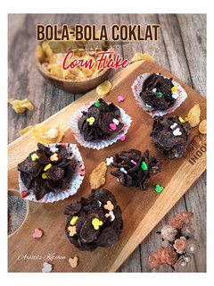 Foto resep Bola-bola Coklat Corn Flake