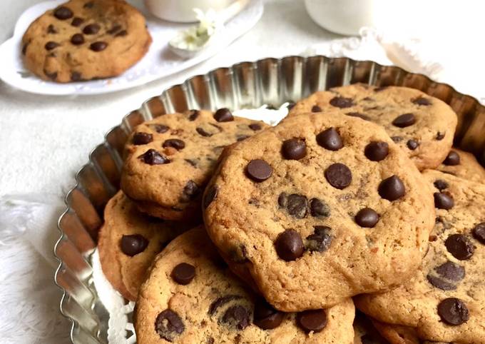 Resep Soft Chocolate Chip Cookies, Menggugah Selera