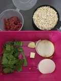 (MPASI 6m+) DAY 9: Oat Sapi Pokcoy
