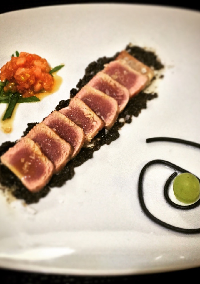 Una foto de Tataki de atún