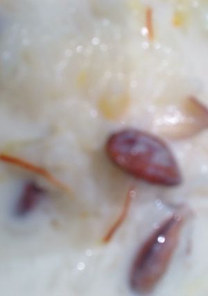 A picture of Chawal ki kheer (rice pysam).