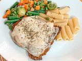 Escalope de carne a la napolitana