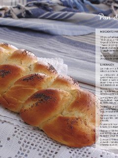 Una foto de Pan de Sefarad (Jalah judía)